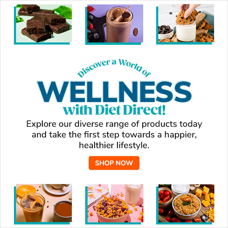 Discover a World of Wellness with Diet Direct. Explore our diverse range of products today!