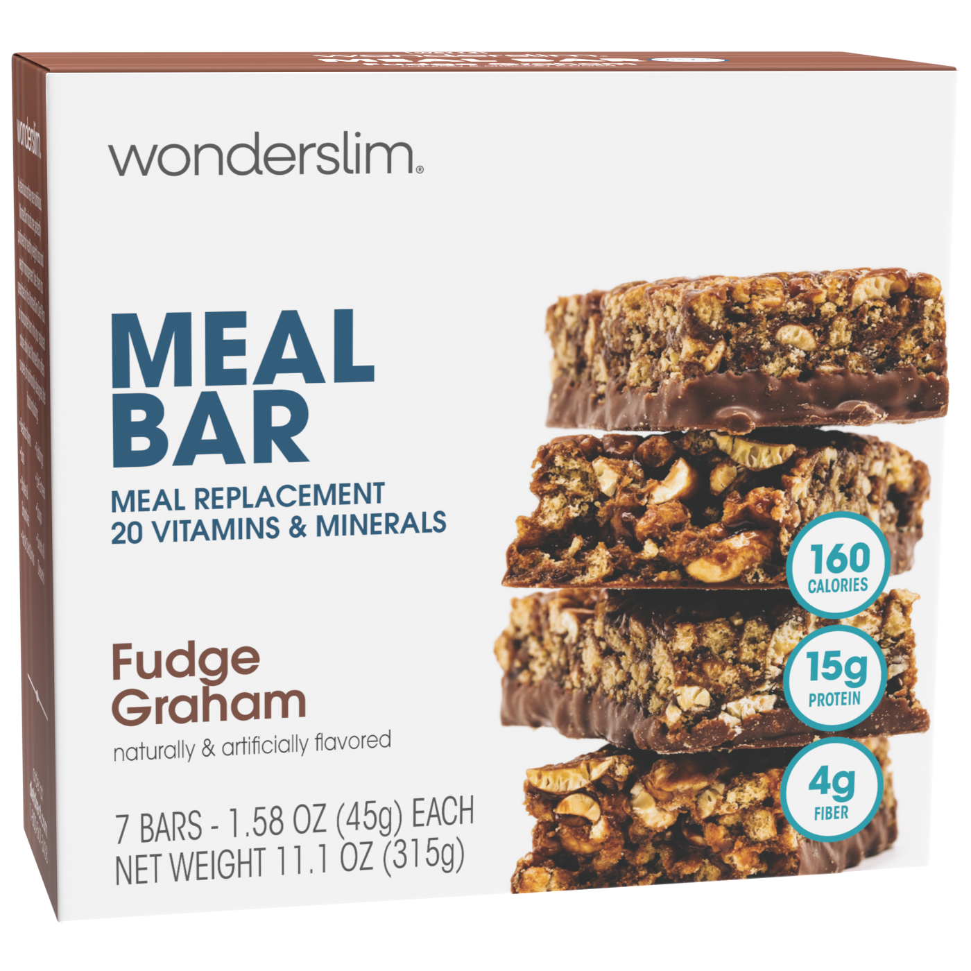 High Protein Low Calorie Protein Bars - Fudge Graham