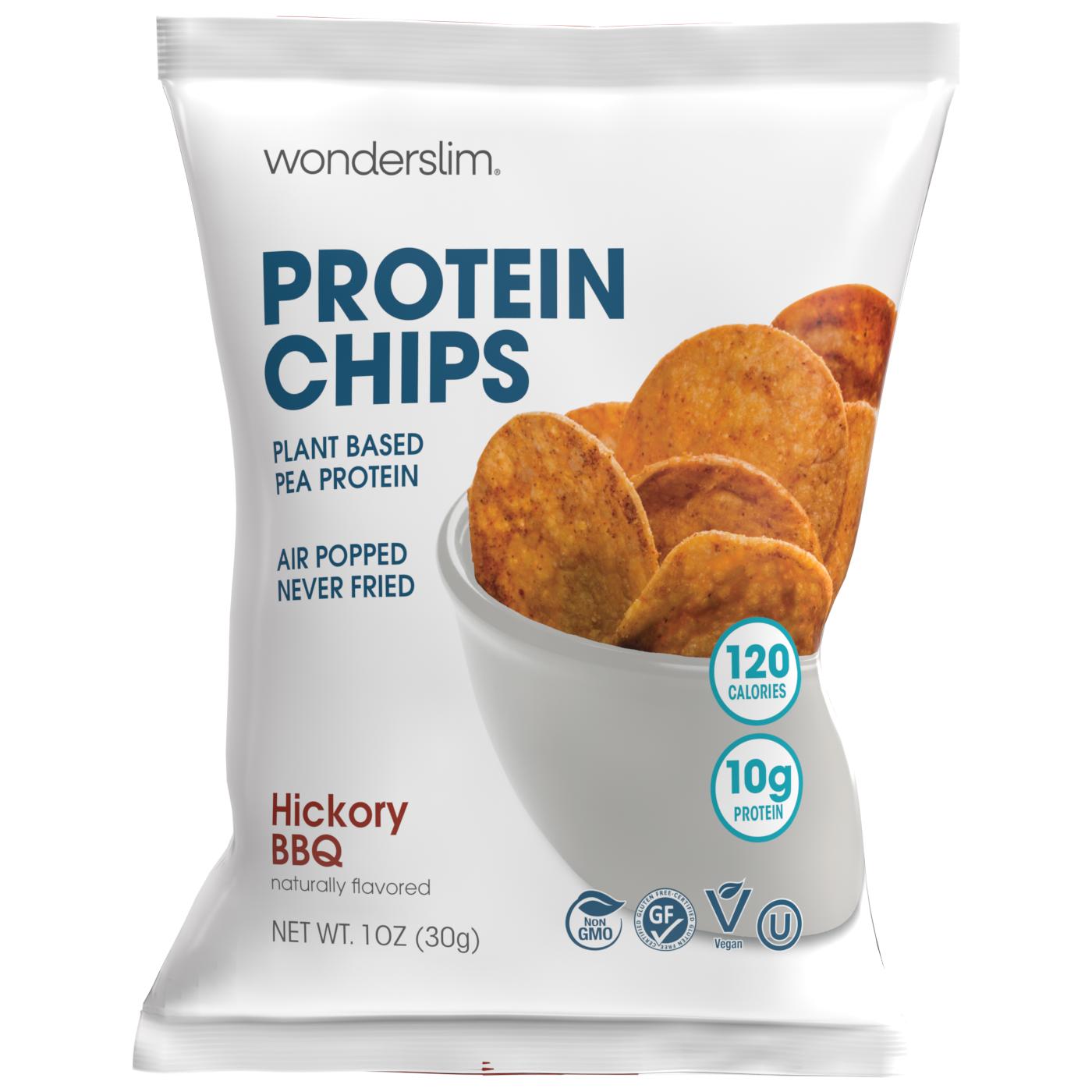 Vegan Protein Chips - Hickory BBQ