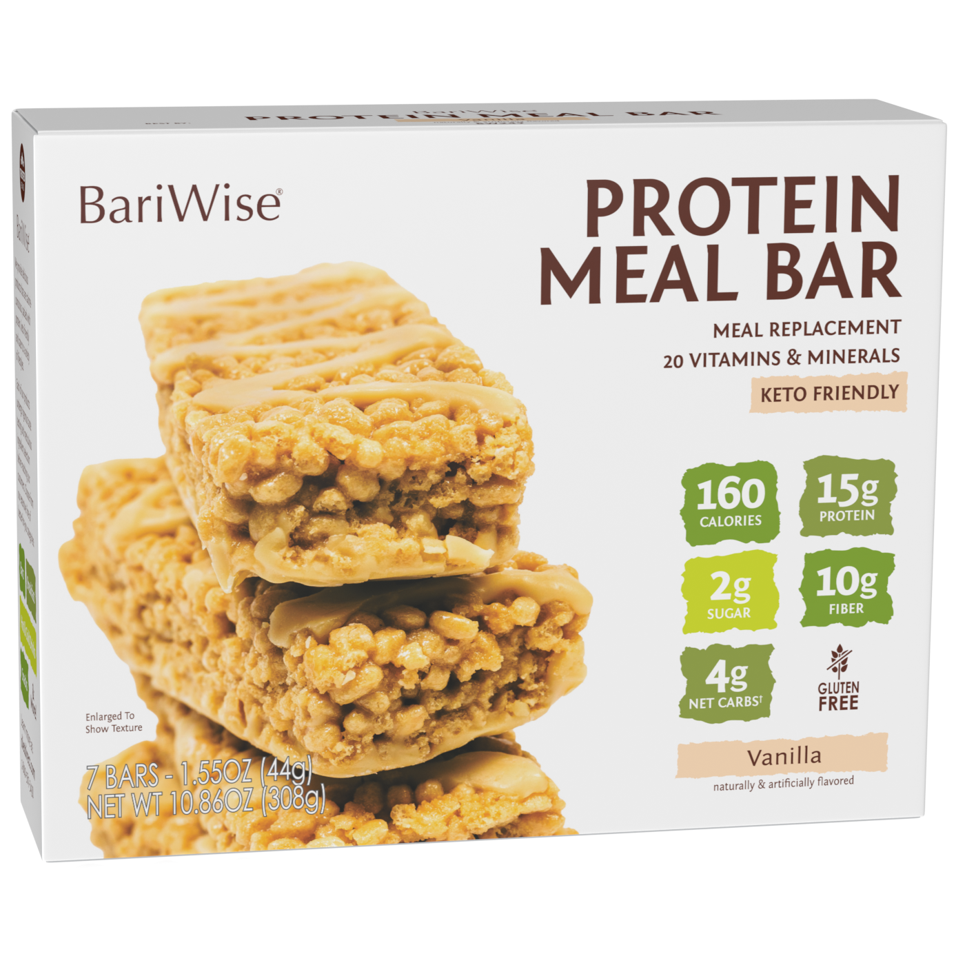 Protein Meal Replacement Bars - Vanilla