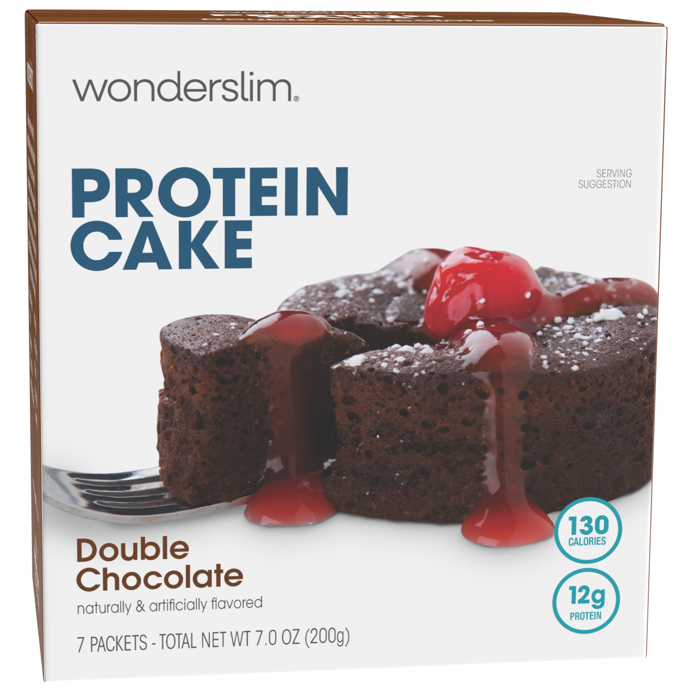 High Protein Low Calorie Desserts- Double Chocolate Cake