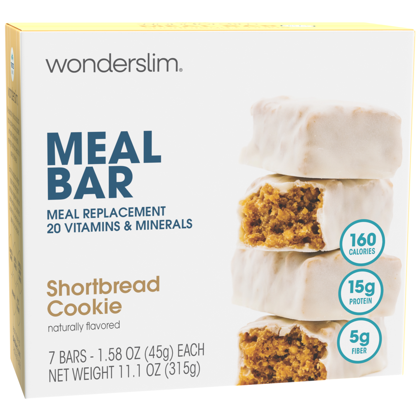 Gluten Free Meal Replacement Bars - Shortbread Cookie