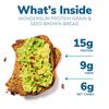 15g Protein, 9g Fiber, 6g Net Carbs image number null